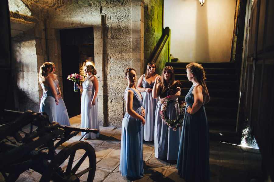 wedding photography portugal destination civil monastery cloister famalicao porto monument portugal